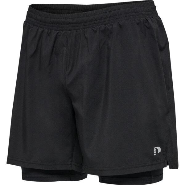 Newline Kansas 2-IN-1 Shorts Herren black M