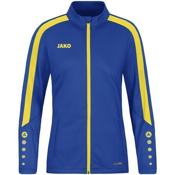 Jako Polyesterjacke Power royal/citro 38
