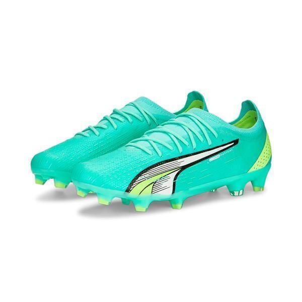Puma Ultra Ultimate FG/AG Fussballschuhe electric peppermint-puma white-fastyellow 44