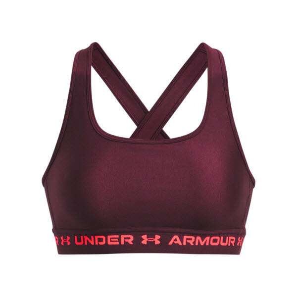 Under Armour UA Crossback Mid Bra-MRN