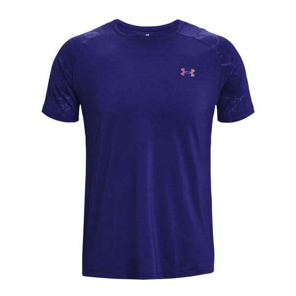 Under Armour UA Rush Emboss SS-BLK