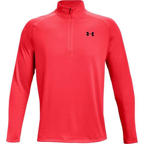 Under Armour UA Tech 2.0 1/2 Zip-RED Hellrot S