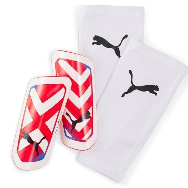 Puma Ultra Flex Sleeve Schienbeinschoner puma white-ultra blue-fire orchid L