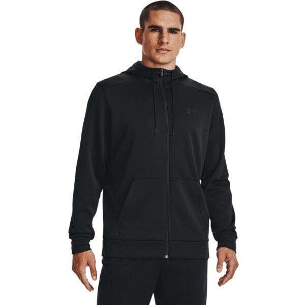 Under Armour UA Armour Fleece FZ Hoodie-BLK