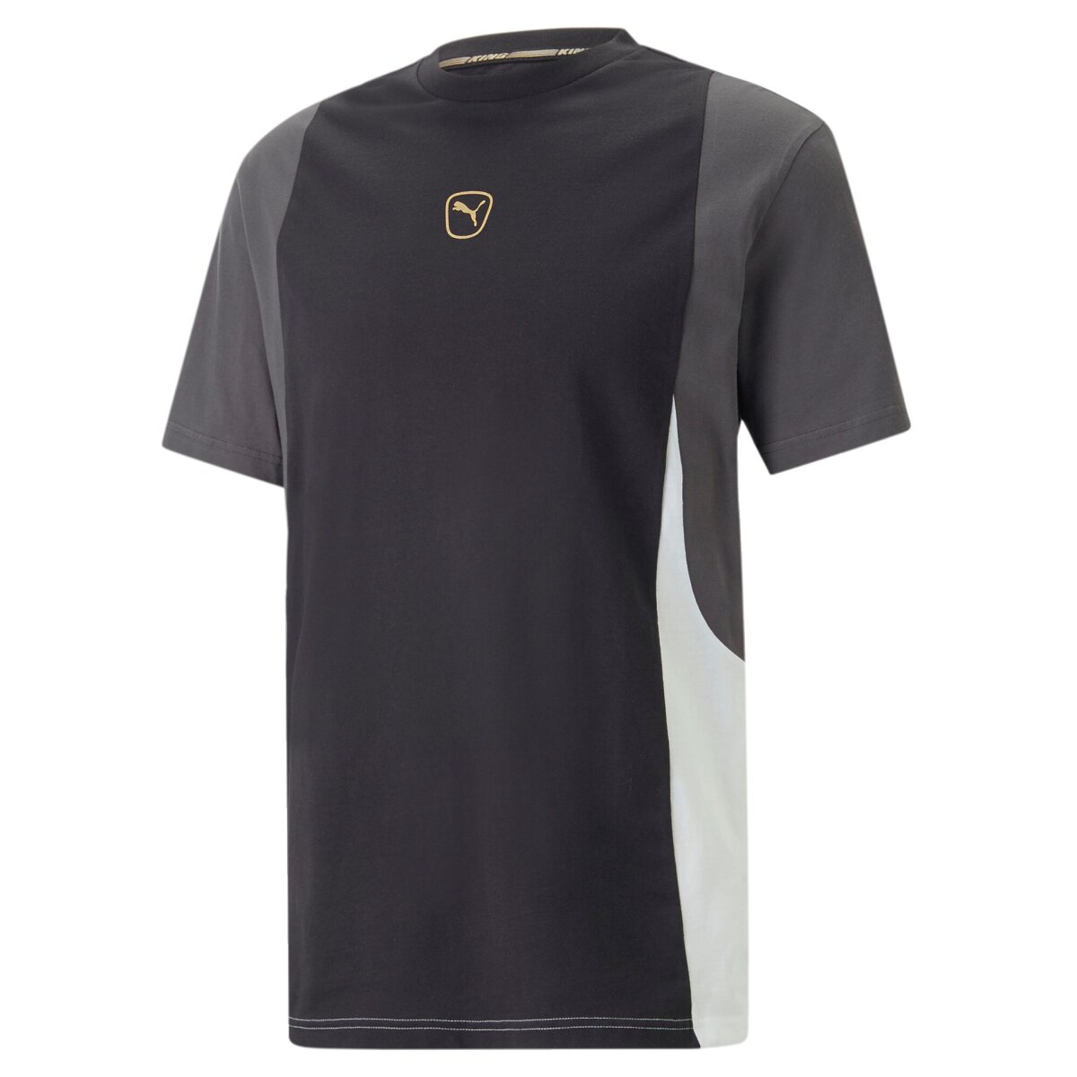 Puma King Top Fussball T- Shirt puma black-shadow gray-puma white XXL