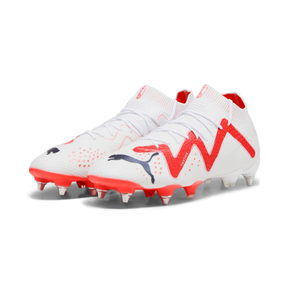 Puma Future Ultimate MXSG Fussballschuhe puma white-puma black-fire orchid 45