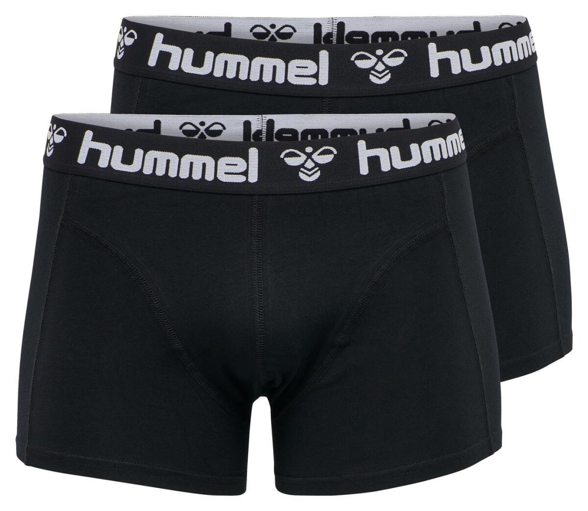 Hummel HMLMARS 2PACK BOXERS - BLACK/BLACK - M