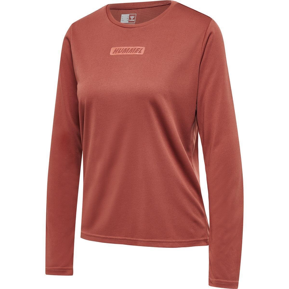 Hummel hmlTE TOLA T-SHIRT L/S - APPLE BUTTER - M