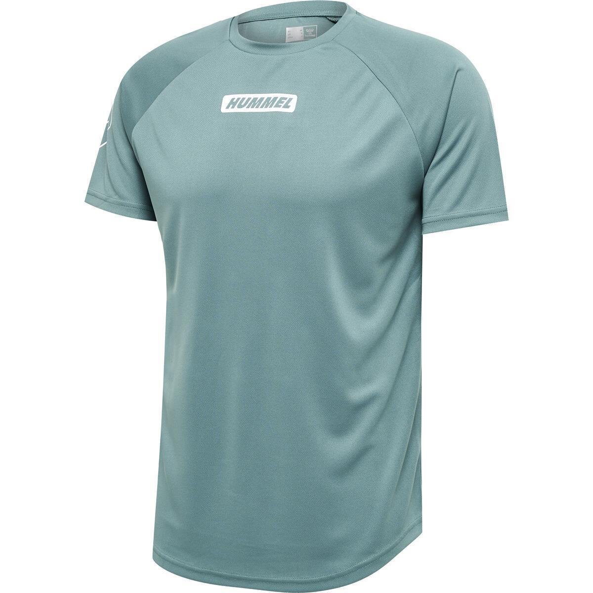 Hummel hmlTE TOPAZ T-SHIRT - NORTH ATLANTIC - XL