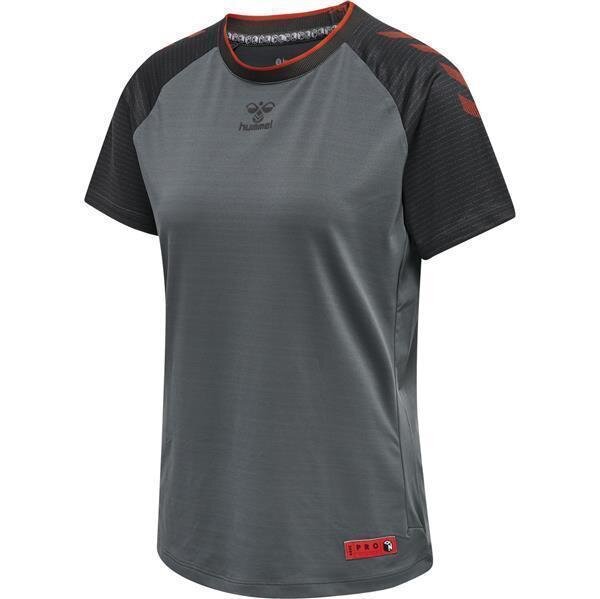 Hummel hmlPRO GRID GAME JERSEY S/S WO - QUIET SHADE/FORGED IRON - 2XL