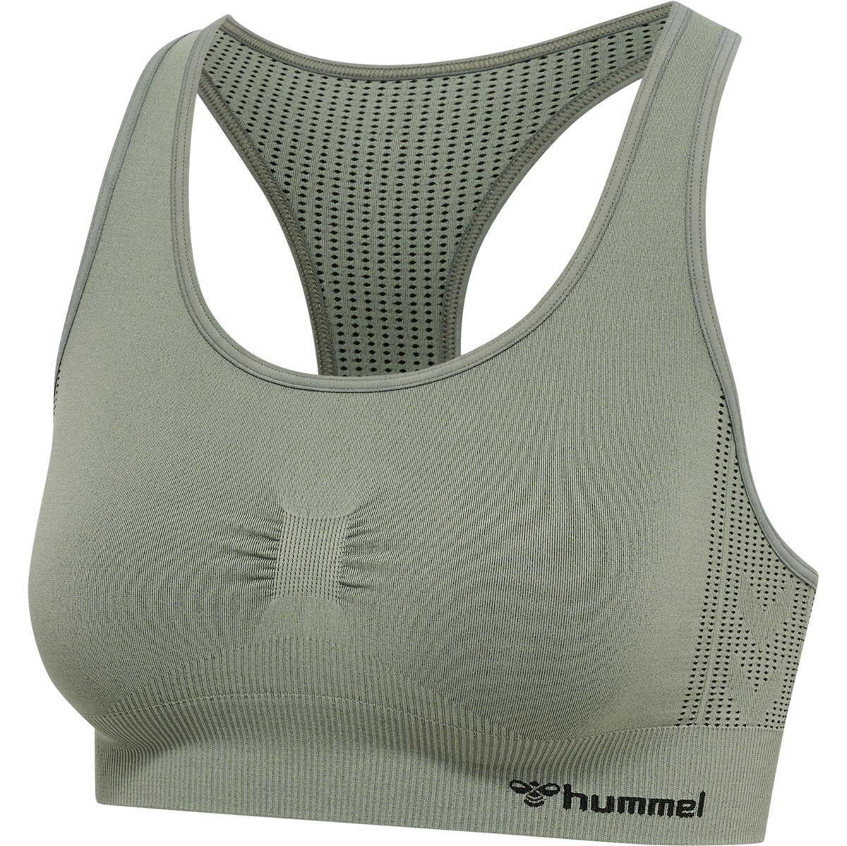 Hummel hmlSHAPING SEAMLESS SPORTS TOP - LILY PAD - S