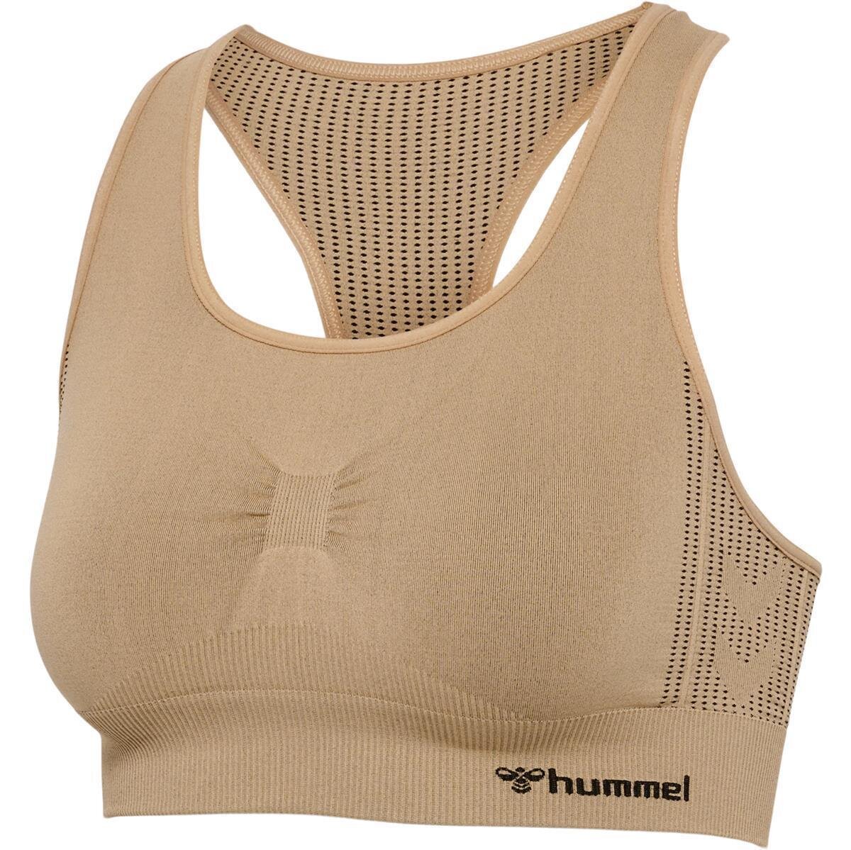 Hummel hmlSHAPING SEAMLESS SPORTS TOP - CURDS & WHEY - S