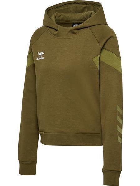 Hummel hmlTRAVEL SWEAT HOODIE WOMAN - MILITARY OLIVE - XL
