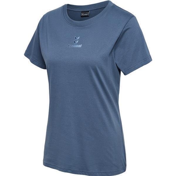 Hummel hmlACTIVE CHEVRONS CO TEE S/S WOMAN - VINTAGE INDIGO - XL