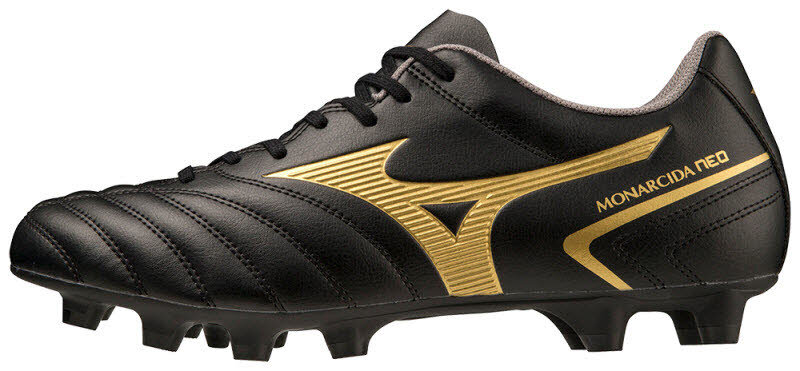 Mizuno Corporation Monarcida Neo II Sel(U) Fussballschuhe black/gold 42,5