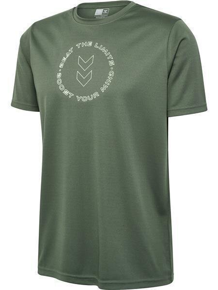 Hummel hmlTE BOOST T-SHIRT - CLIMBING IVY - XL