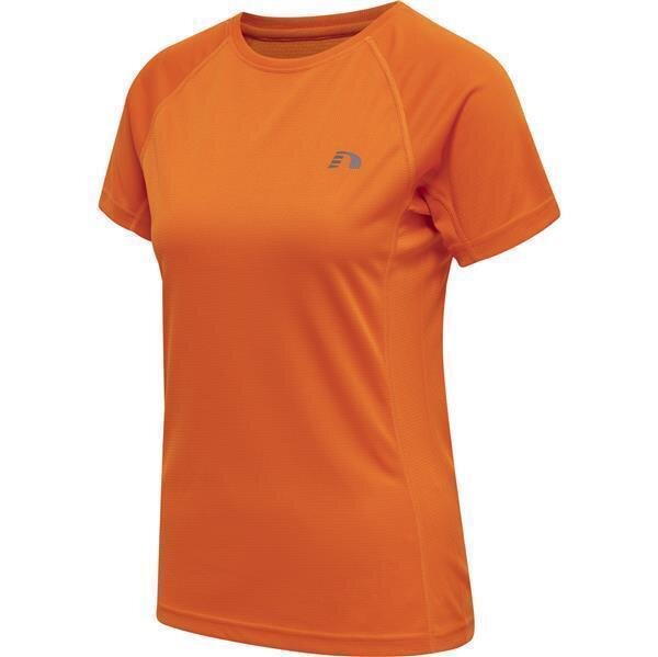Hummel WOMEN CORE RUNNING T-SHIRT S/S - ORANGE TIGER - S