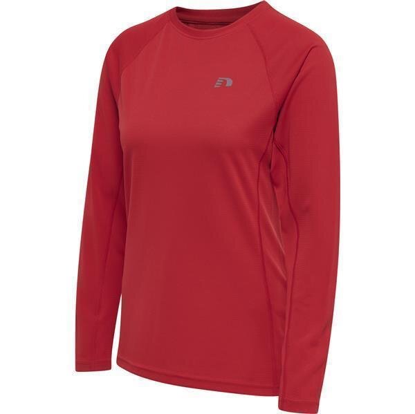 Hummel WOMEN CORE RUNNING T-SHIRT L/S - TANGO RED - M