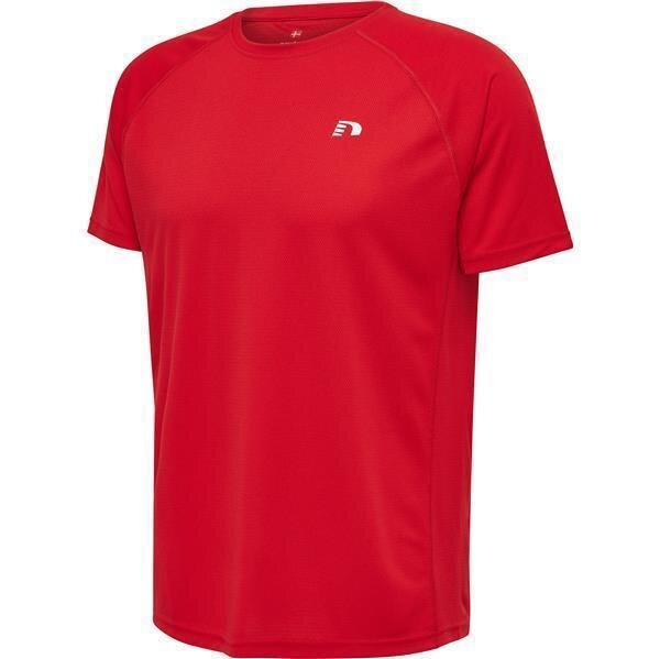 Hummel MEN CORE RUNNING T-SHIRT S/S - TANGO RED - M
