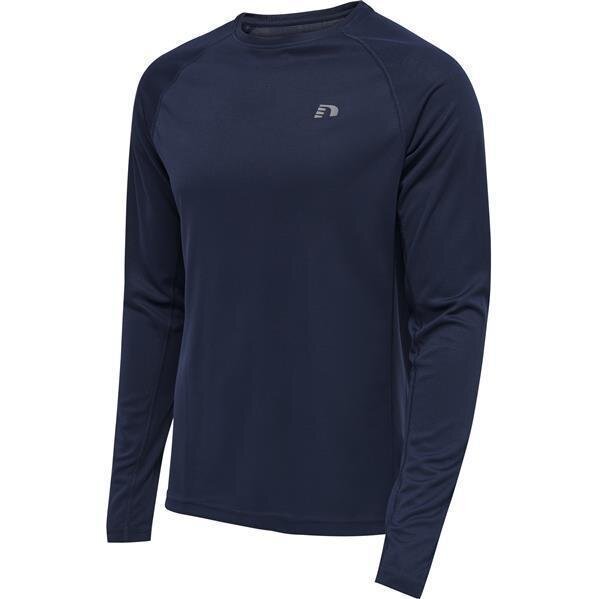 Hummel MEN CORE RUNNING T-SHIRT L/S - BLACK IRIS - L