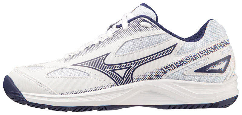 Mizuno Corporation Corporation Stealth Star 2 ( C ) Hallenschuh Kinder whte/Bribbon/MP Gold 37