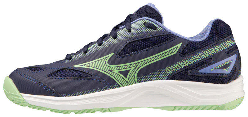 Mizuno Corporation Corporation Stealth Star 2 ( C ) Hallenschuh Kinder Eblue/TechGreen/Loli 38,5