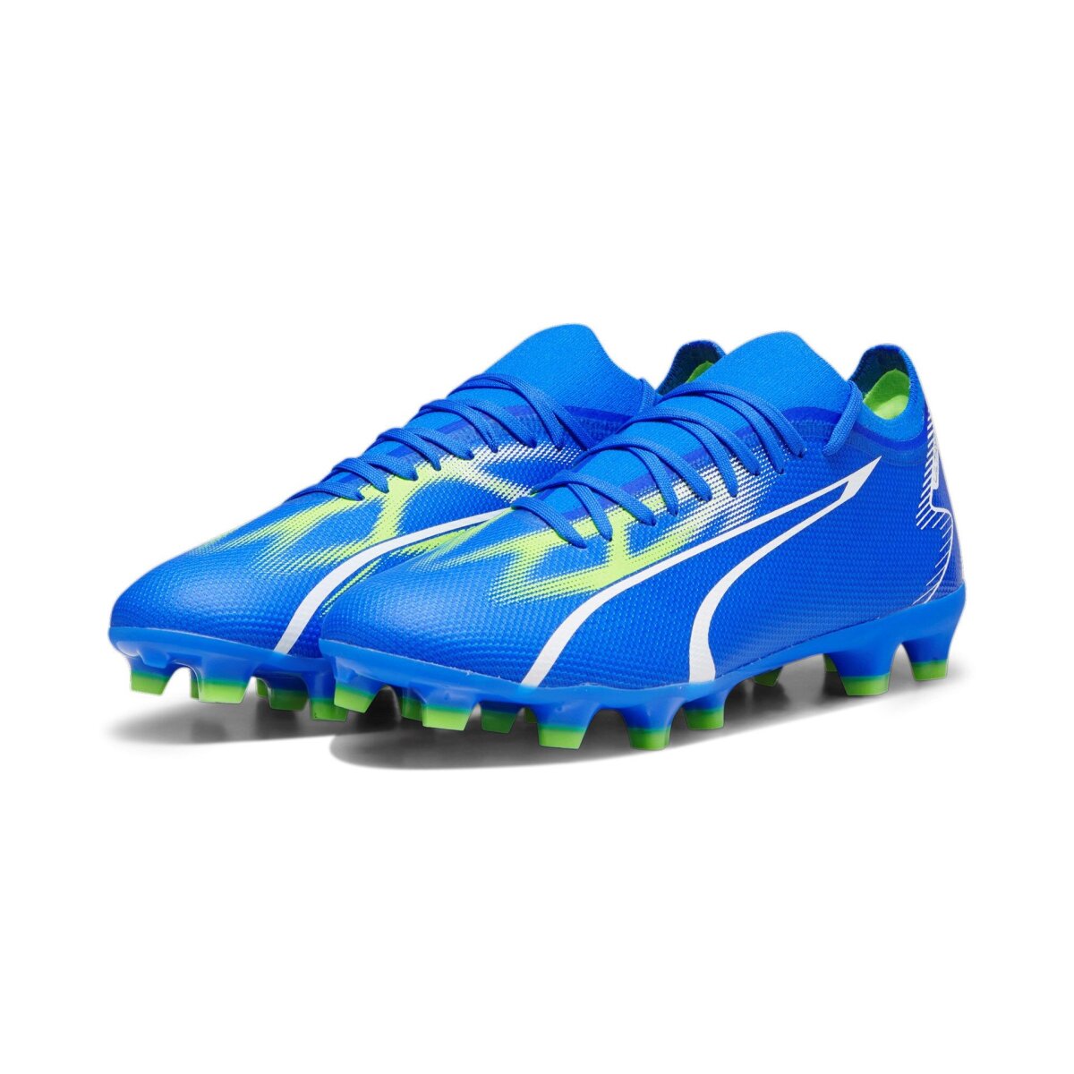 Puma Ultra Match FG/AG Fussballschuhe ultra blue-puma white-pro green 44,5