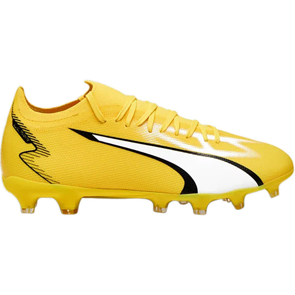 Puma Ultra Match FG/AG Fussballschuhe yellow blaze-puma white-puma black 42,5