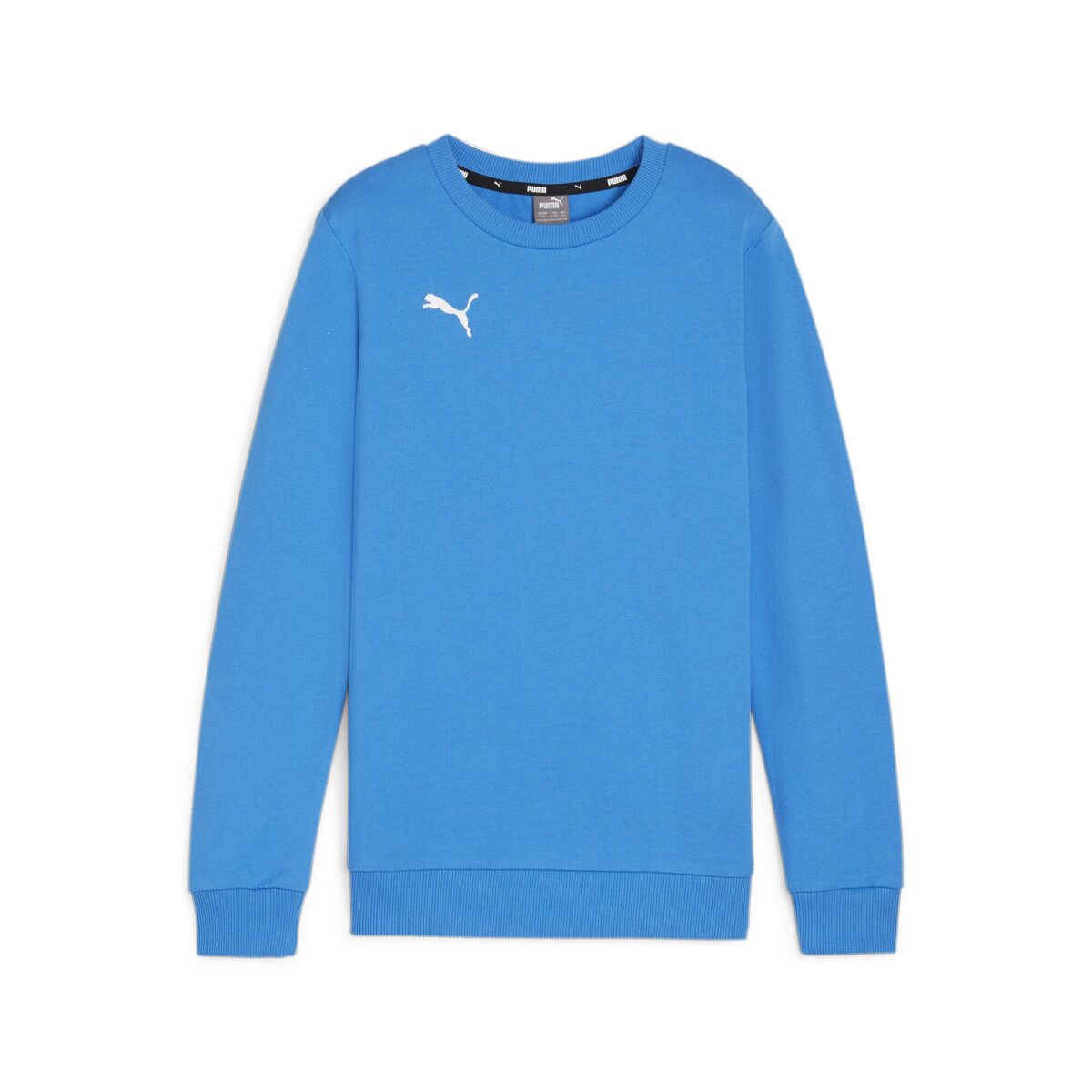 Puma teamGoal Casuals Crew Neck Sweat Kinder ignite blue-puma white 128