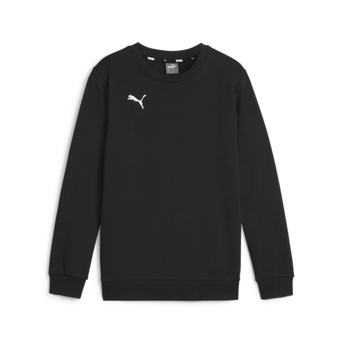 Puma teamGoal Casuals Crew Neck Sweat Kinder puma black-puma white 164