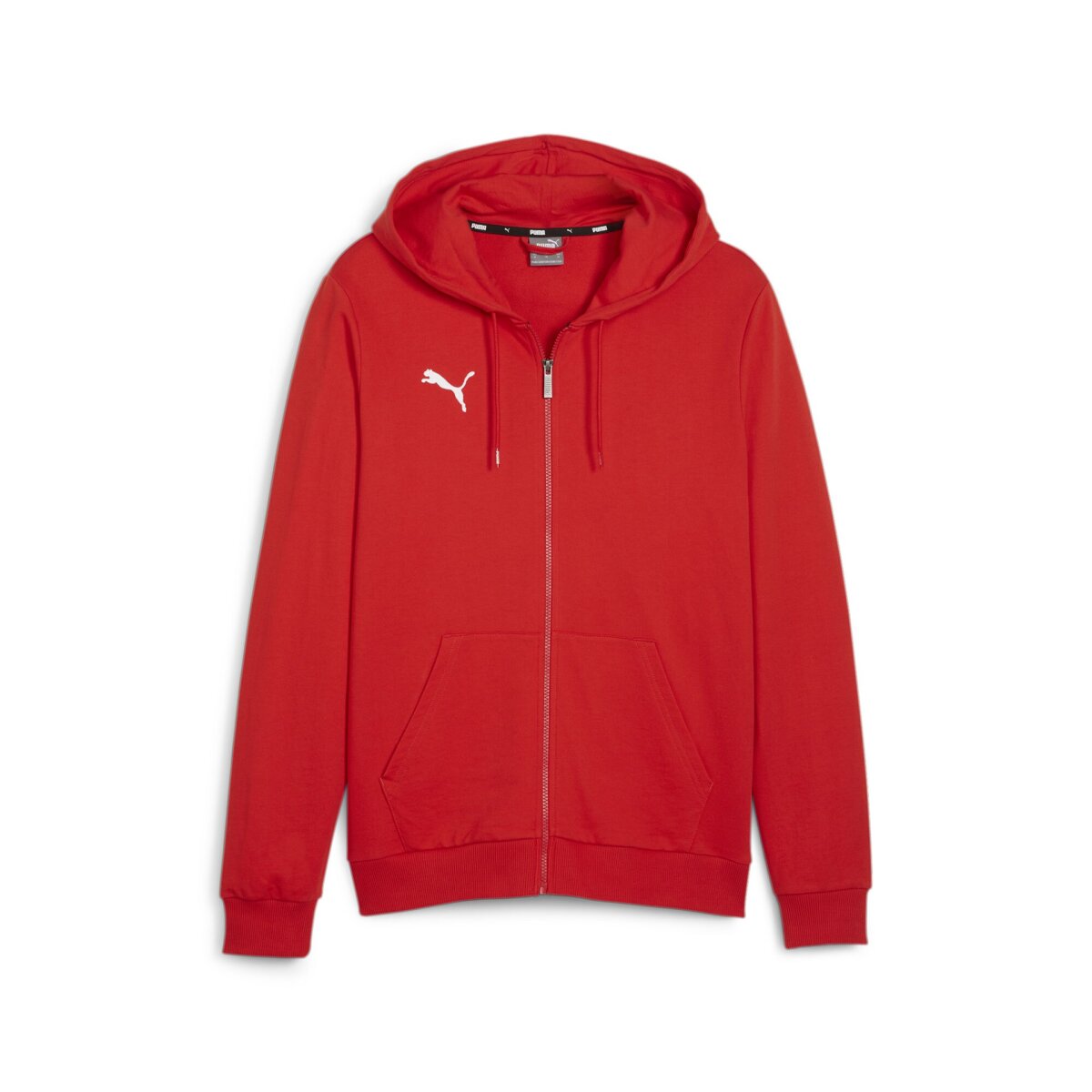 Puma teamGoal Casuals Hooded Jacket puma red-puma white L