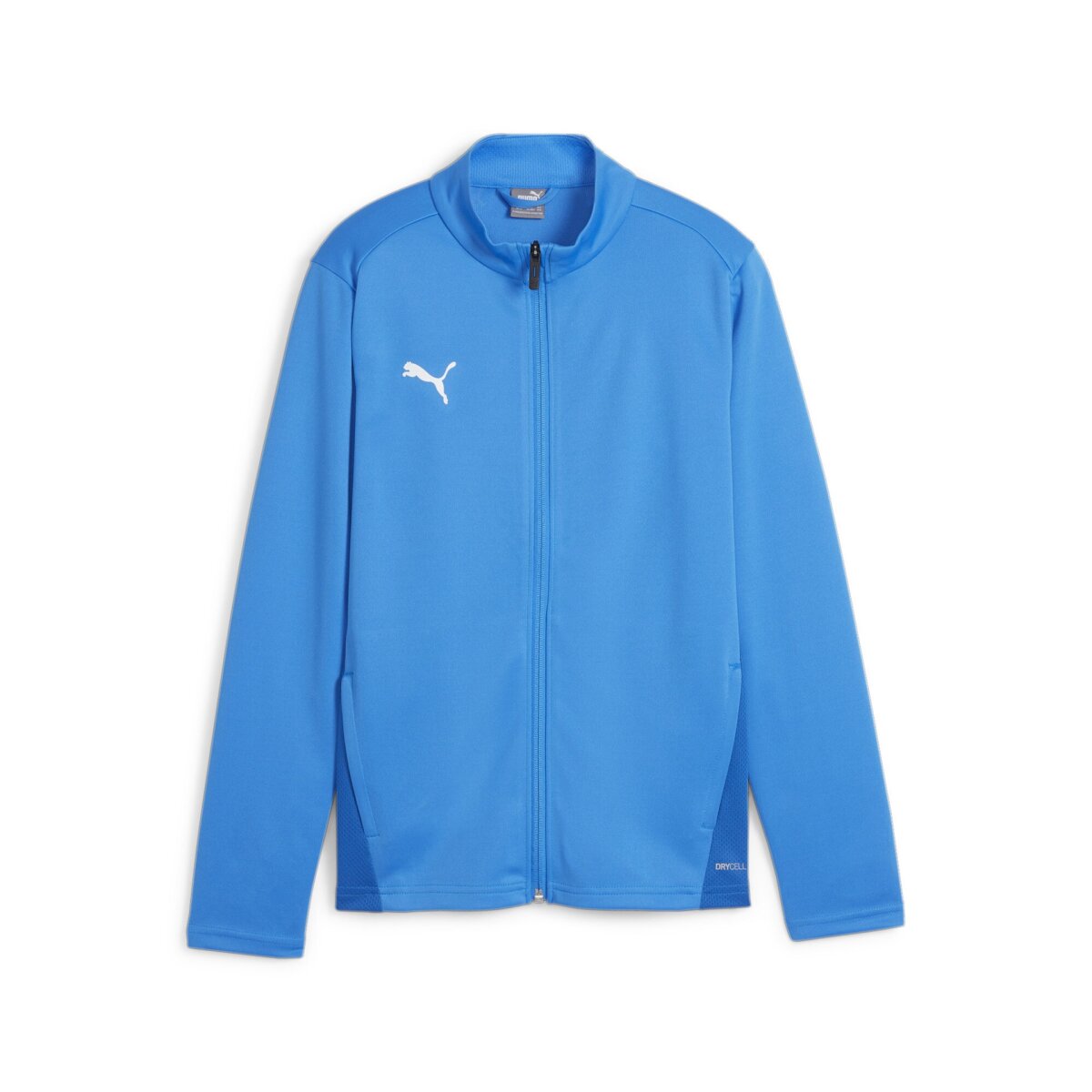 Puma teamGoal Training Jacket Kinder electric blue lemonade-puma white-puma team royal 128
