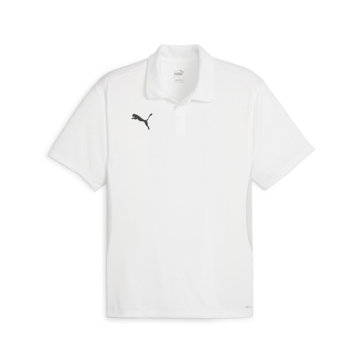 Puma teamGoal Polo puma white-puma black-feather grey S