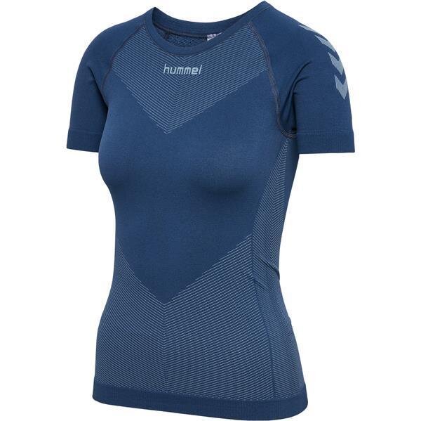 HUMMEL FIRST SEAMLESS JERSEY S/S WOMAN VINTAGE INDIGO XL-2XL