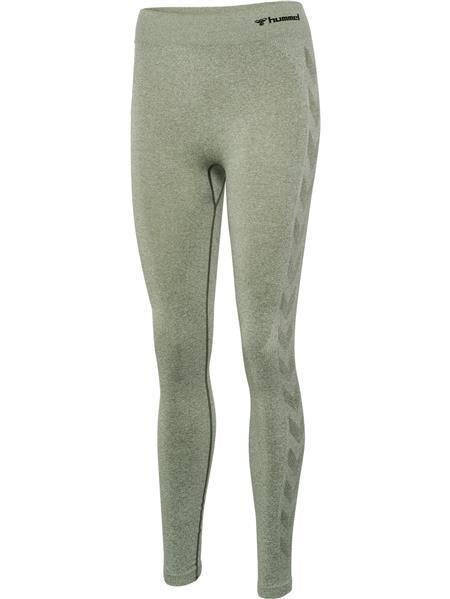 Hummel hmlCI SEAMLESS MID WAIST TIGHTS SEAGRASS MELANGE M