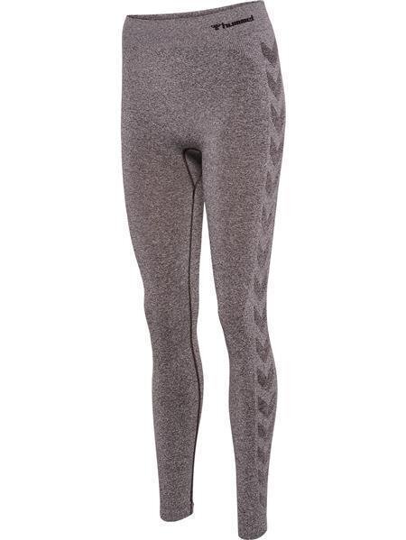 Hummel hmlCI SEAMLESS MID WAIST TIGHTS CHOCOLATE PLUM MELANGE XS