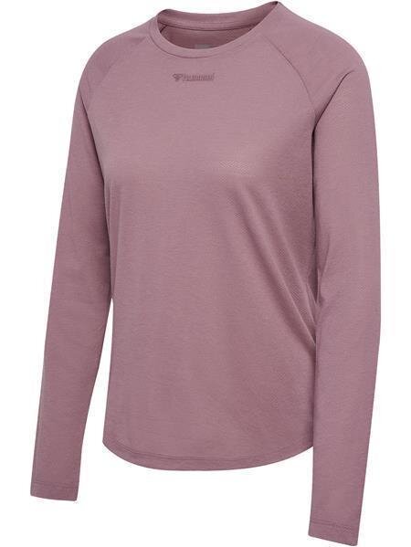 HUMMEL hmlMT VANJA T-SHIRT L/S - GRAPE SHAKE - L
