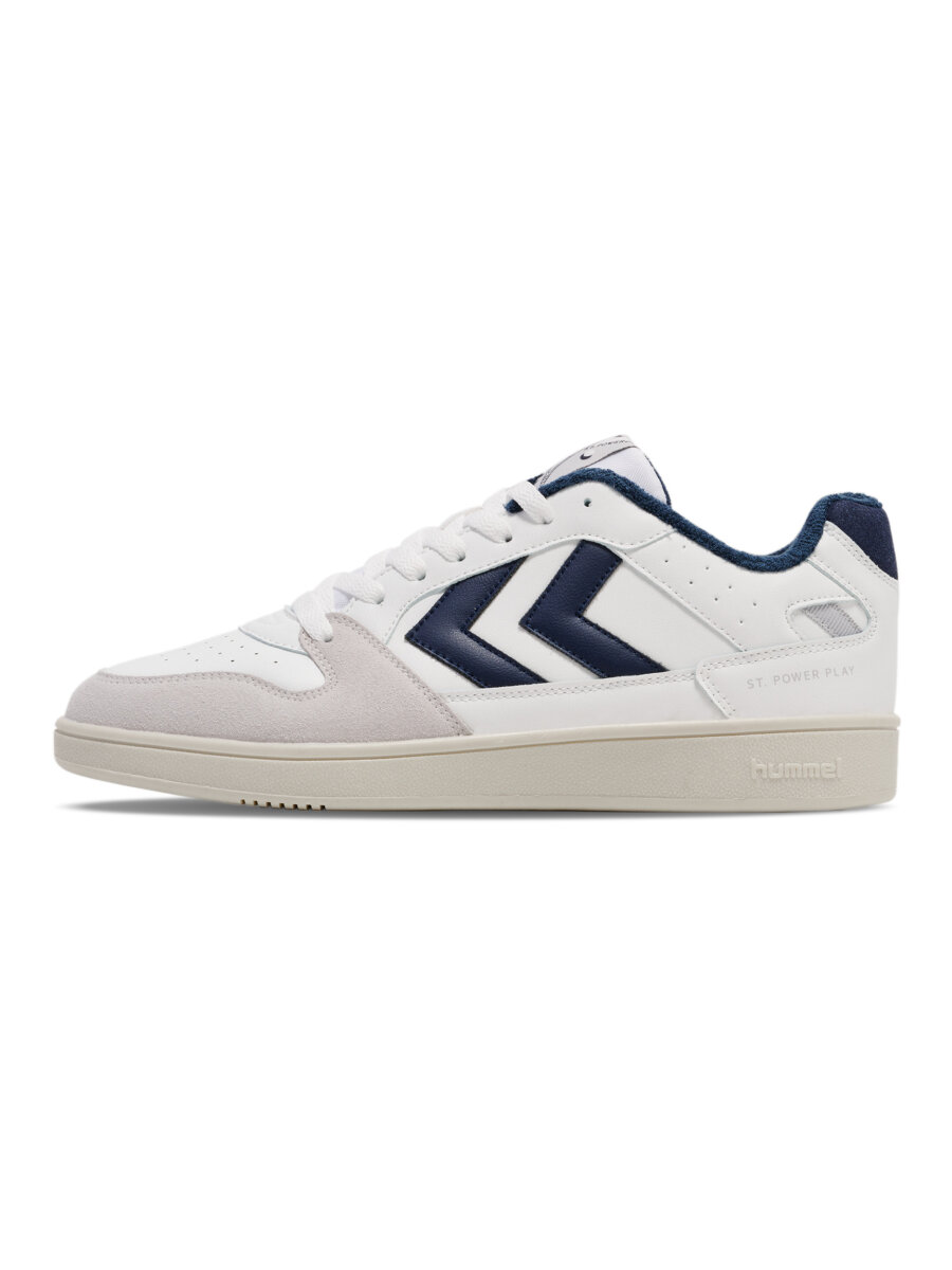 Hummel ST. POWER PLAY PL Sneaker WHITE/BLACK IRIS 41
