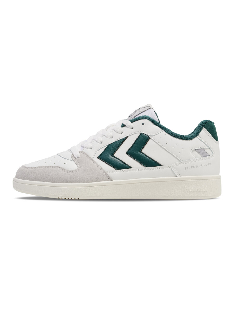 Hummel ST. POWER PLAY PL Sneaker WHITE/GREEN 45