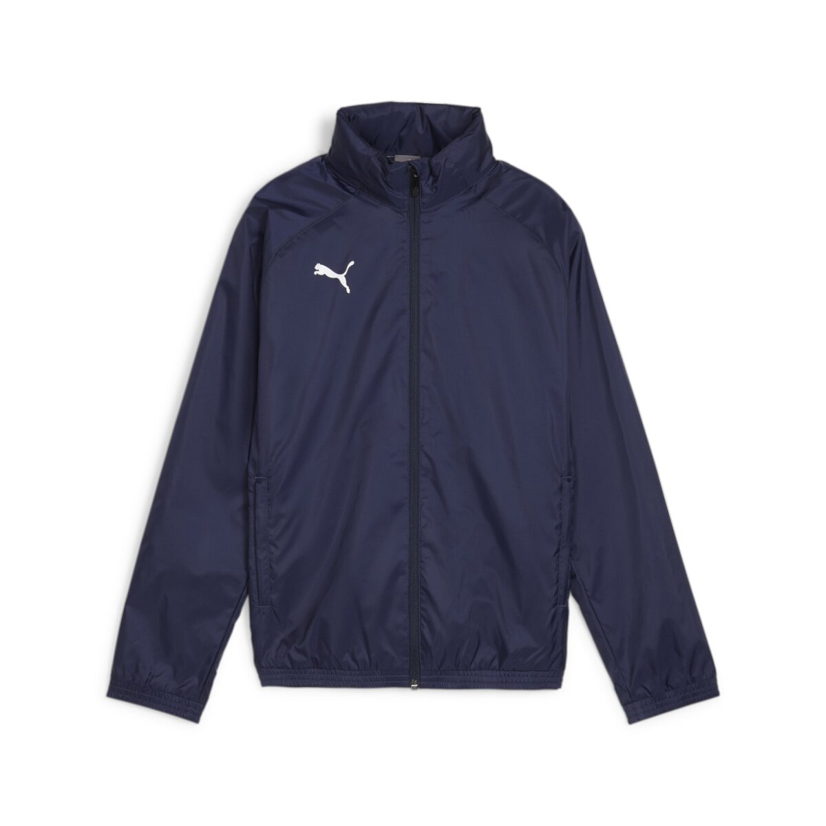 Puma team Goal Allweather Jacket Kinder puma navy-puma white 164