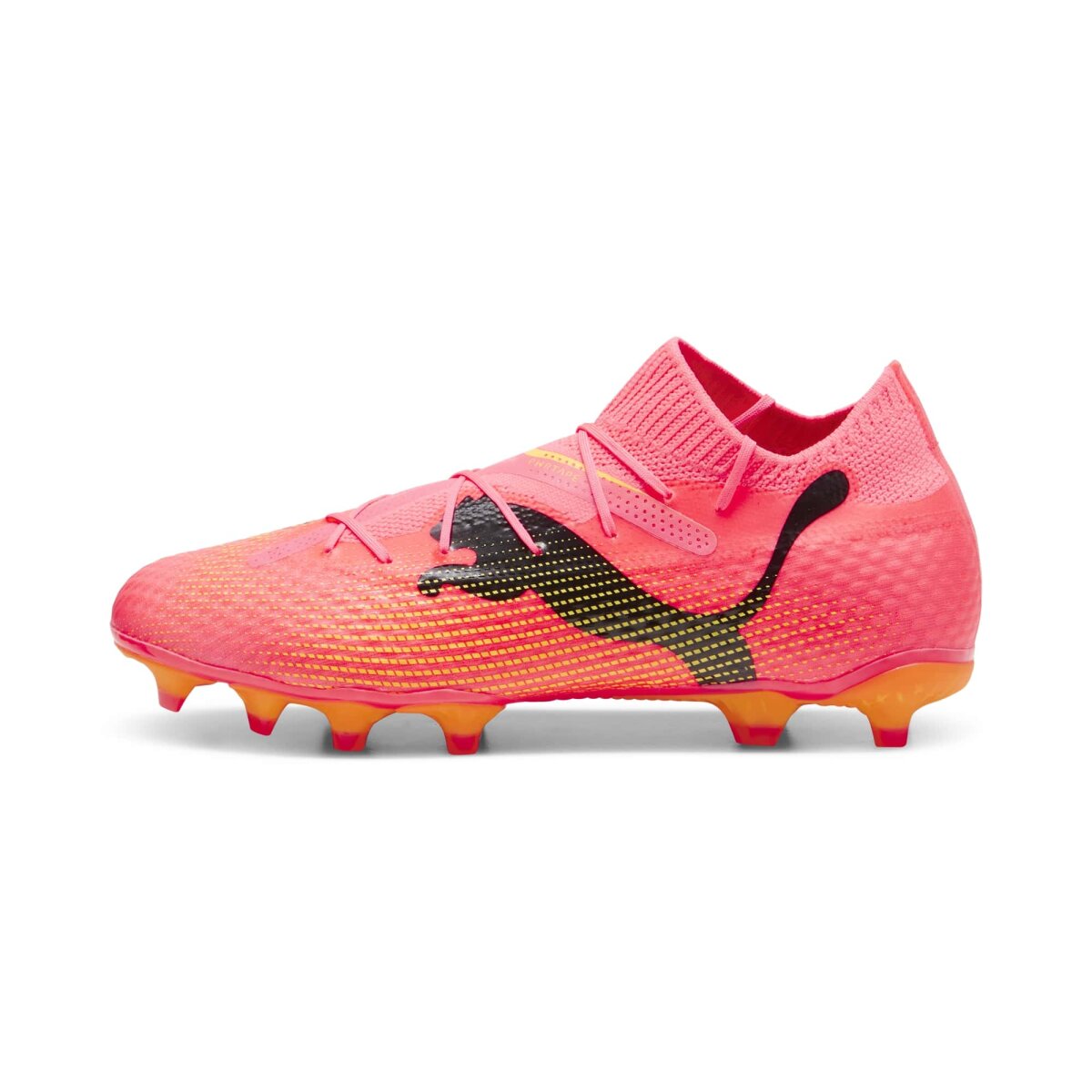 Puma Future 7 Pro FG/AG Fussballschuhe sunset glow-puma black-sun stream 46,5