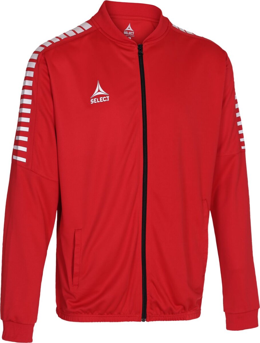 Select Argentina Poly-Arbeitsjacke Kinder rot weiss 8