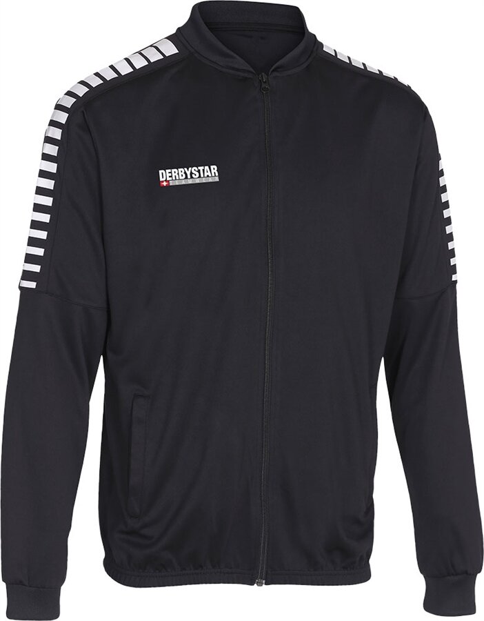 Derbystar Hyper Poly-Arbeitsjacke Kinder schwarz weiss 116