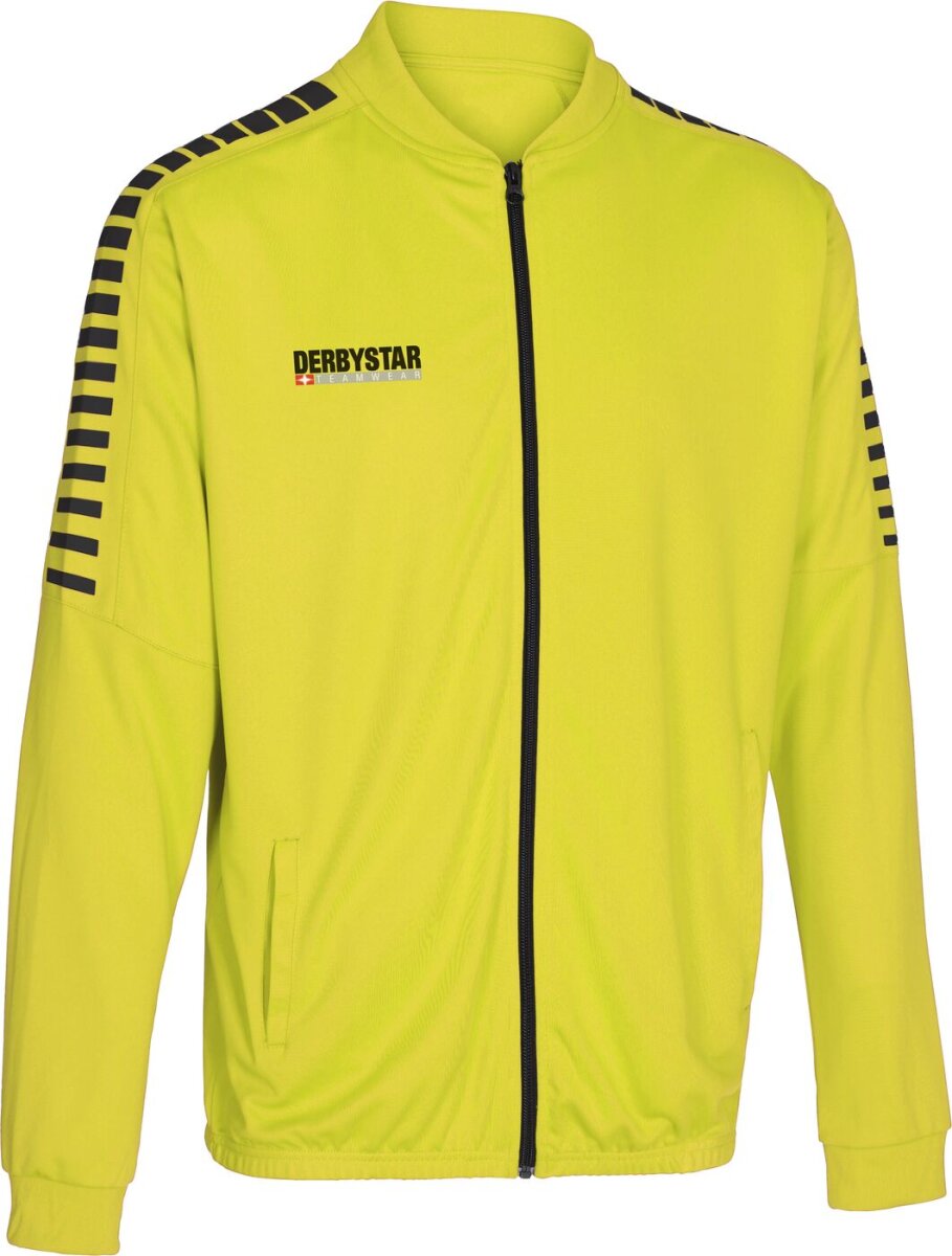 Derbystar Hyper Poly-Arbeitsjacke Kinder gelb schwarz 116