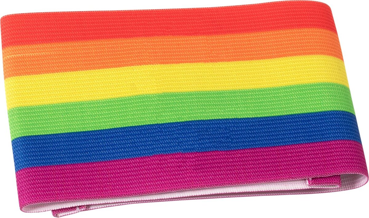Derbystar Kapitänsbinde Rainbow, Multicolor, Junior