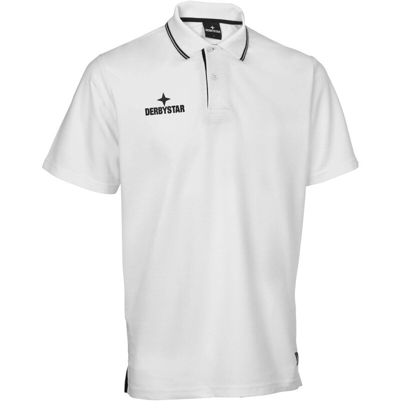Derbystar Poloshirt Ultimo v23, weiss, M