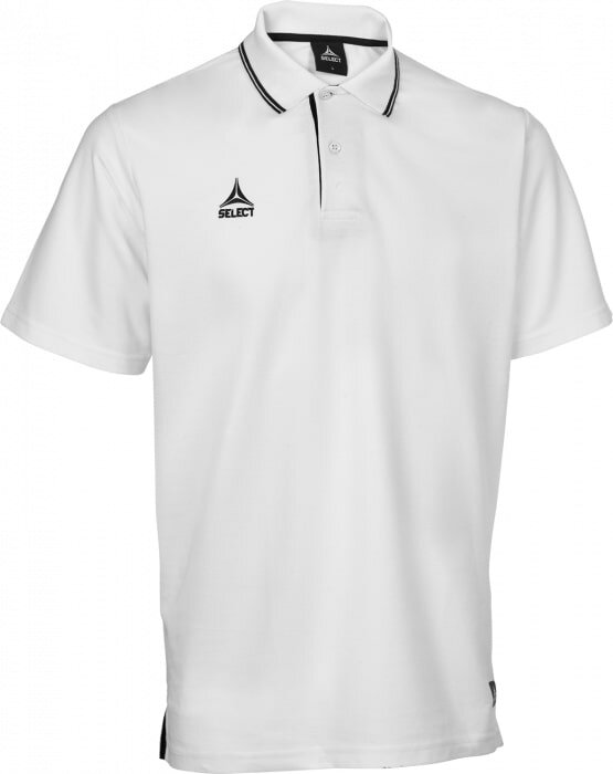 Select Poloshirt Oxford v22 weiss S