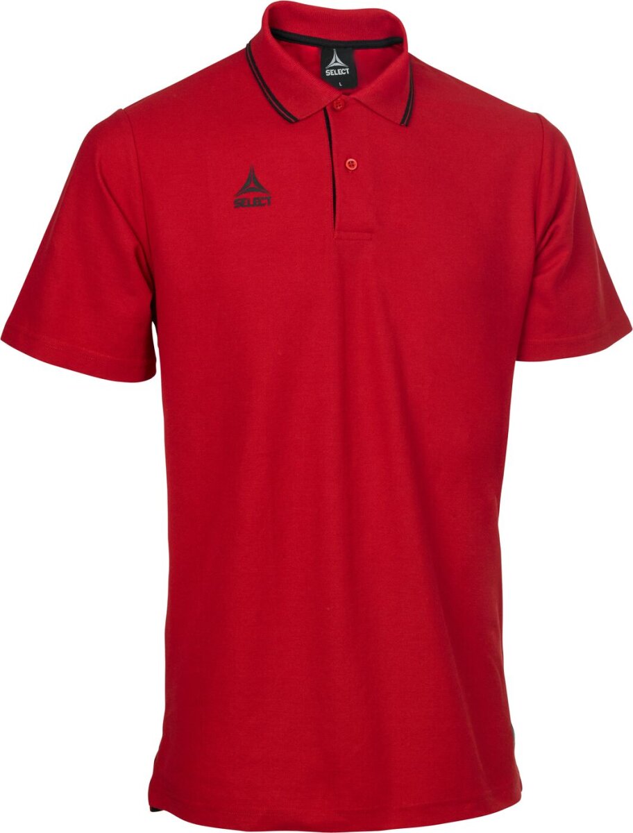 Select Poloshirt Oxford v22 rot S