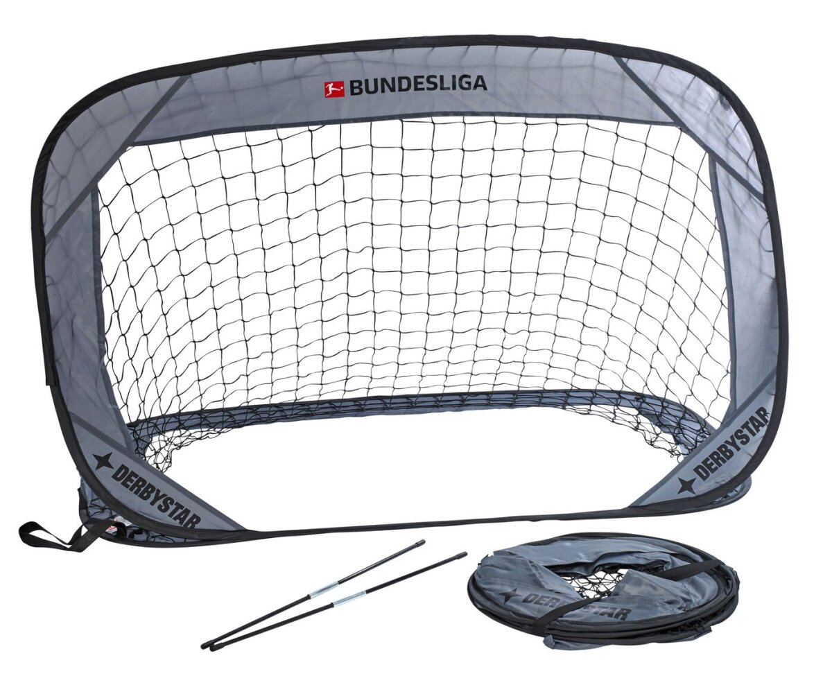 Derbystar POP-UP-GOAL BUNDESLIGA - grau