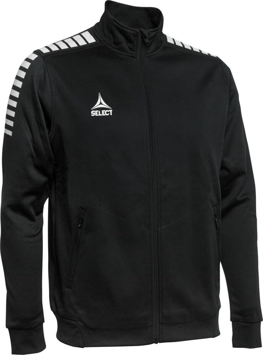 Select Monaco Präsentationsjacke Kinder schwarz weiss 10/12